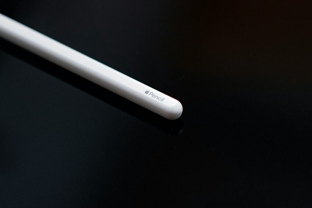 white Apple Pencil